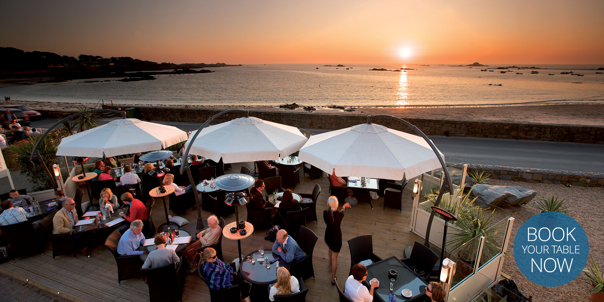 Cobo Bay Beach Terrace.